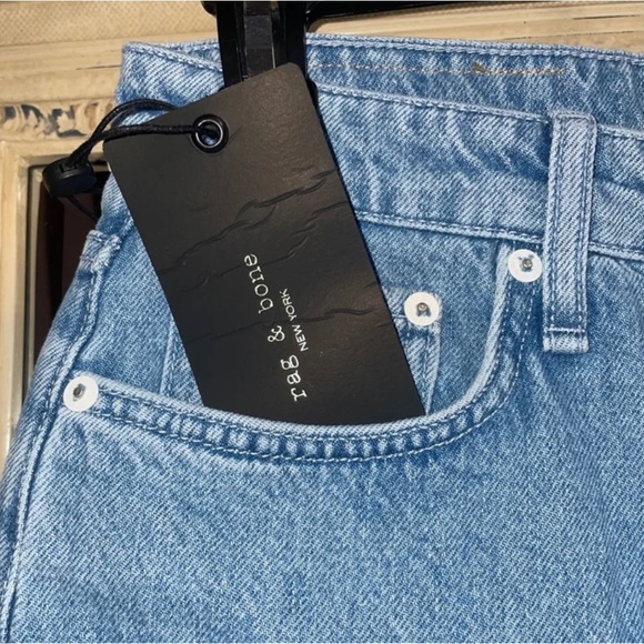 Rag & Bone Alissa High Rise Barrel Leg Jeans - Picture 2 of 9